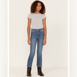 Levi's Girls’ High Rise Crop Flare Jeans sz 8